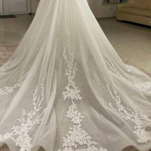 Wedding Dress Overskirt Cleaning